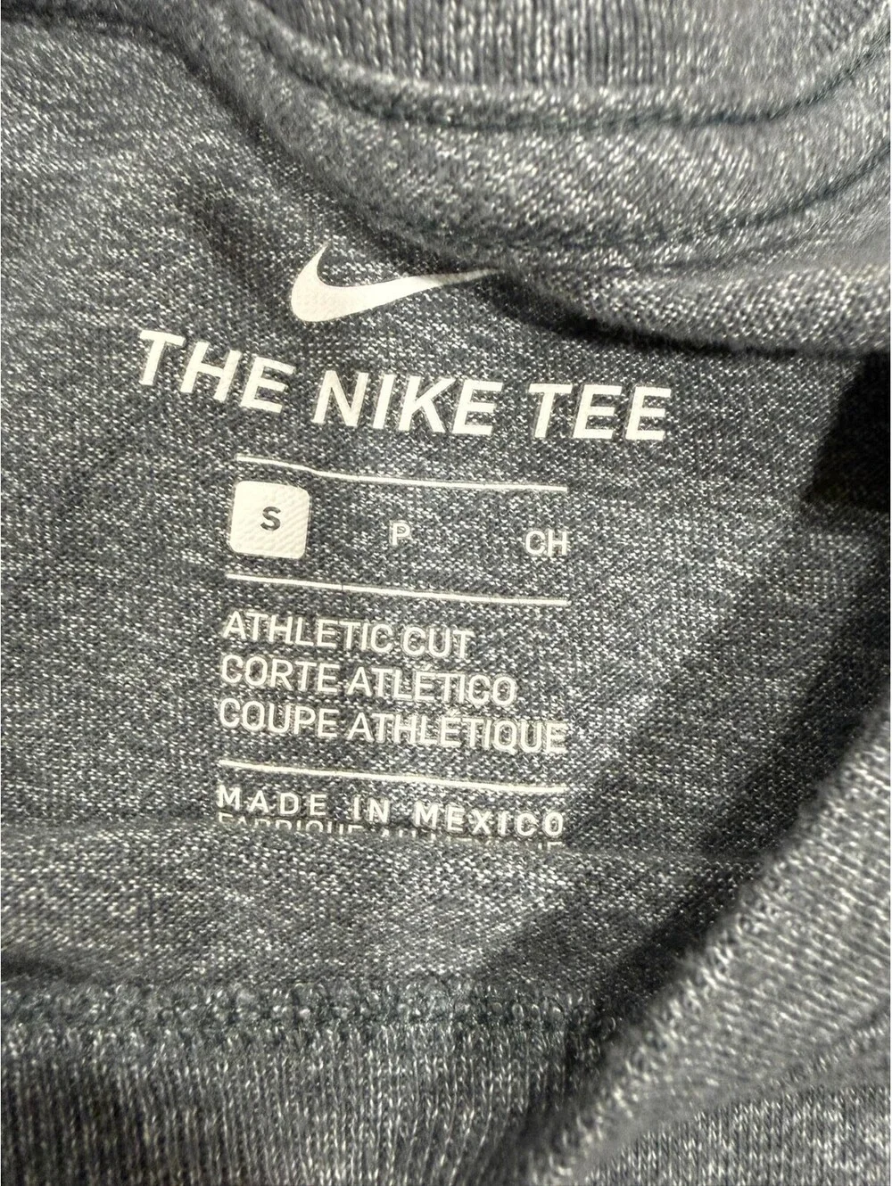 Collegecore Nike Colorado Buffaloes Athletic T Shirt women's Small Gray NCAA